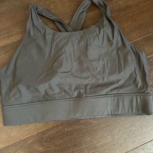 Gray Fabletics Women's Sports Bra